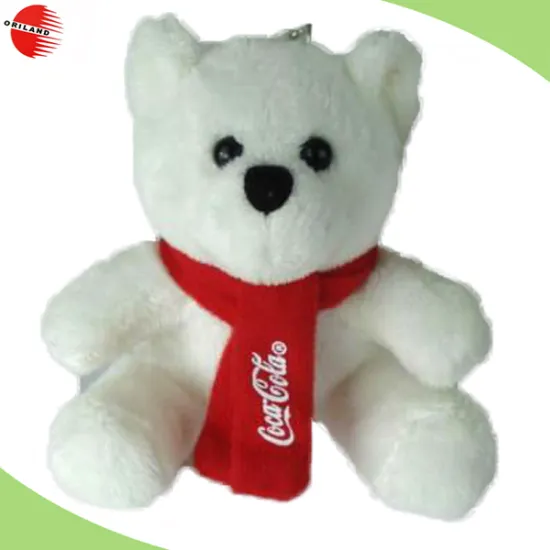 Promotional Top Quality Custom Logo Printed plush bear toy