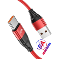 6a 66W USB B naar USB C -kabel