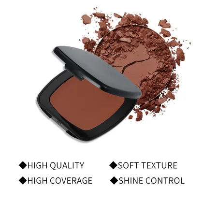 Custom Pressed Powder Palette for Beauty and Contouring with No Logo