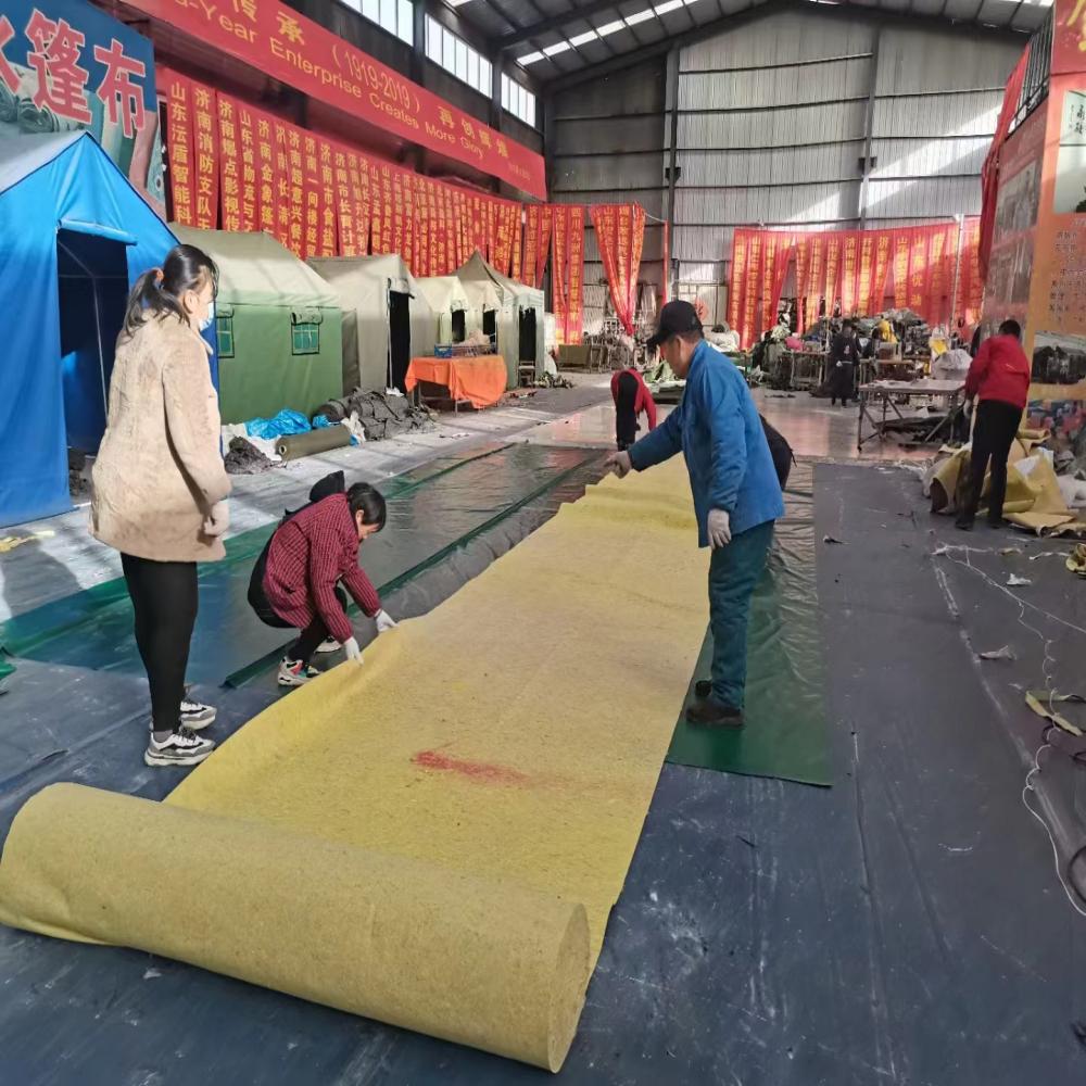 Farm field tarp to protect from rain