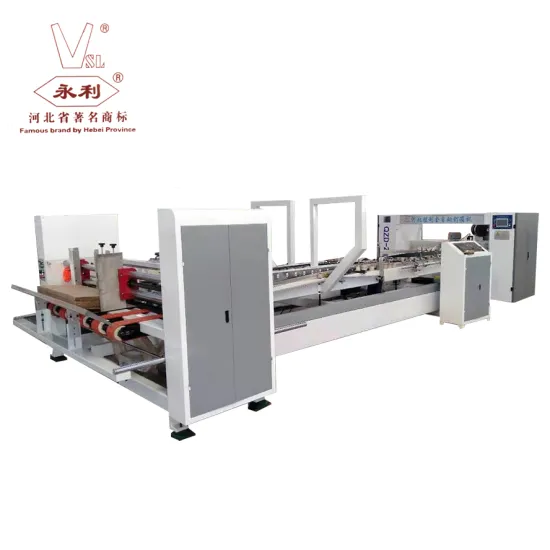 2600 Full Automatic Inline Machine: Folding, Gluing, Stitching, and Strapping All-in-One
