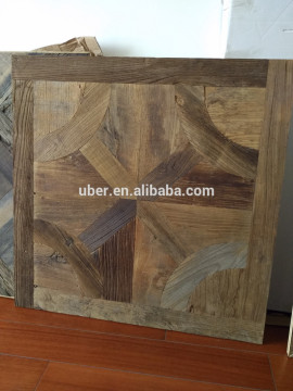 2016 Hot Sale! Reclaimed Wood Old Elm Art Parquet flooring
