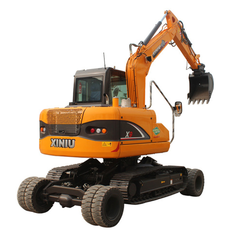 RHINOCEROS ROUES ET CRAWLER Excavator x9 avec moteur Yanmar