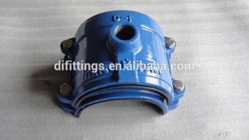 DCI saddle clamp for pvc pipe 2'' 4'' and 6''
