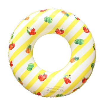 High Quality Printed Fruit Swim Ring Float