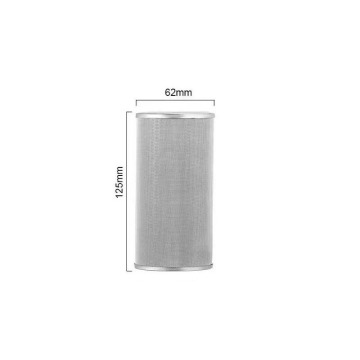 5 Inch Woven Mesh 62mm Diameter Stainless Steel 304/316 Liquid Filter Element for Pre-Filter Housing