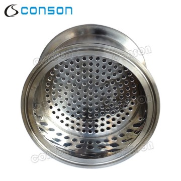Stainless steel sanitary filter spool