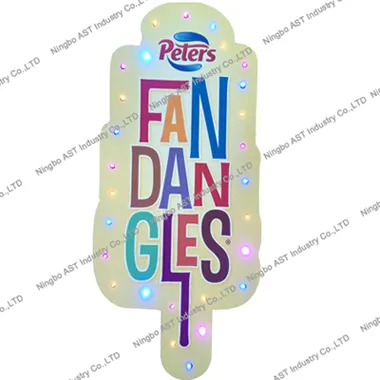 Bright LED Pos Display with Button LED Pop Display