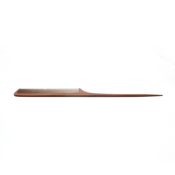 Brown Carbon Fiber Wide Tooth Comb for All Hair Types