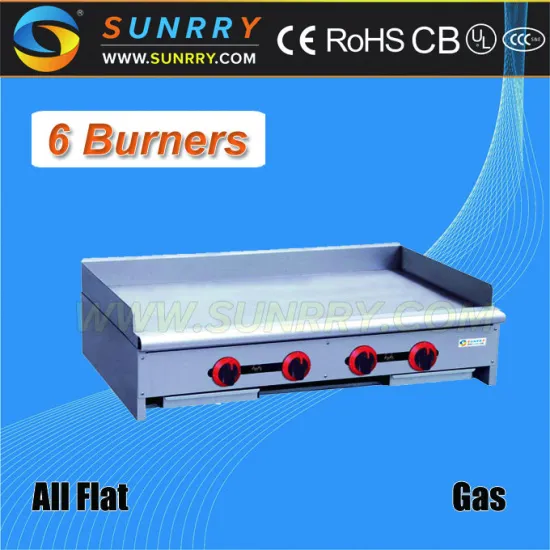 2015 CE proved new 4 burners 2 drawers commercial electric teppanyaki grill equipment