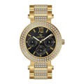 Alloy Quartz Woman Watch With CZ Stone