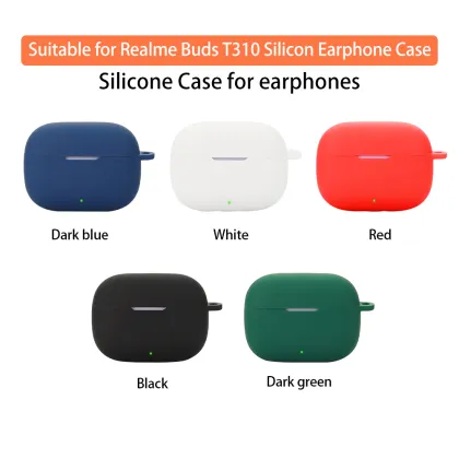 Realme Buds T310 Silicone Case - Wireless Earbuds Protection Shell
