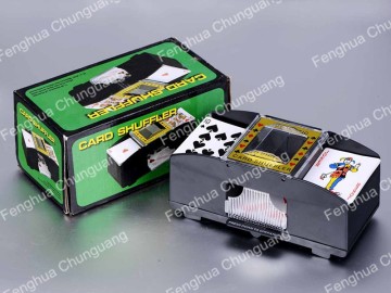 Two deck s of Auto Card Shuffler