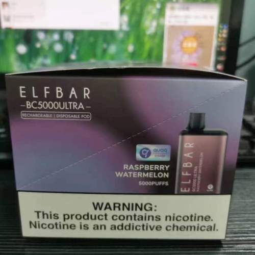 elf bar bc5000 ultra strawberry mango