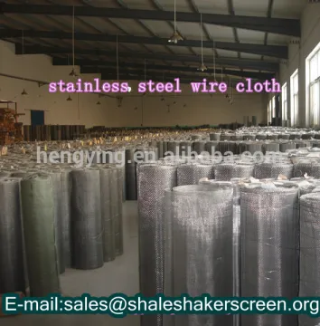 Anping ss316L ss304 wire mesh(large manufacturer in China)