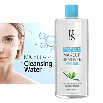 Sensitive acne skin makeup remover water