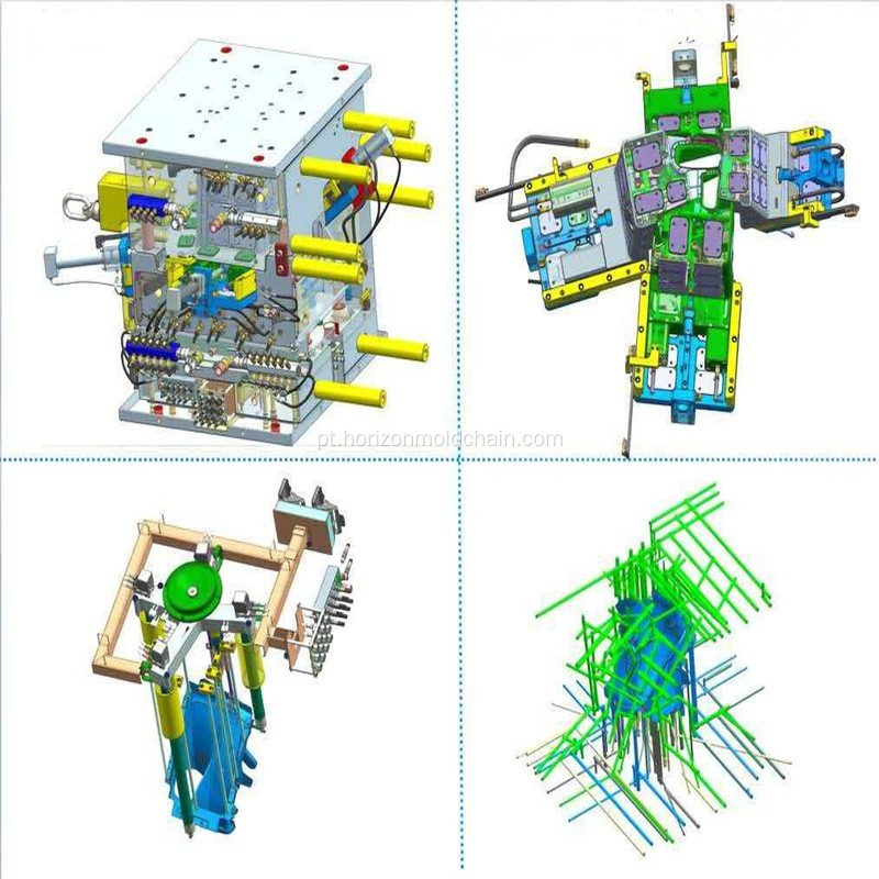 Vários serviços de personalização de moldes de injeção de precisão