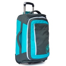Szürke kék könnyű utazási duffle táska kerekekkel