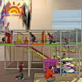 Equipo de estructura ambiental para parques infantiles