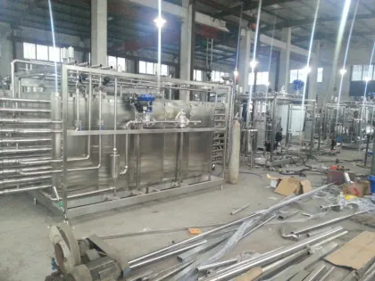 2000L/H Industrial Dairy Milk Drinks Pasteurizer Machine