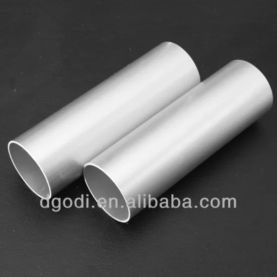 small thin wall aluminum round tube