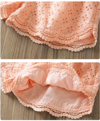 2021 Summer Lace Decoration Cotton Solid Color Ruffle Baby Children Shorts Kids Shorts Girls Shorts