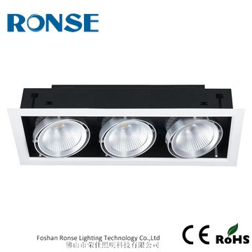 Ronse lighting cob grille led downlight CE RoHS approval