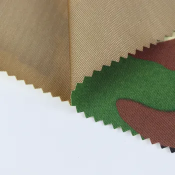 High Quality 100% Polyamide 70D*160D 3-Layer e-PTFE Membrane Laminated Camouflage Fabric