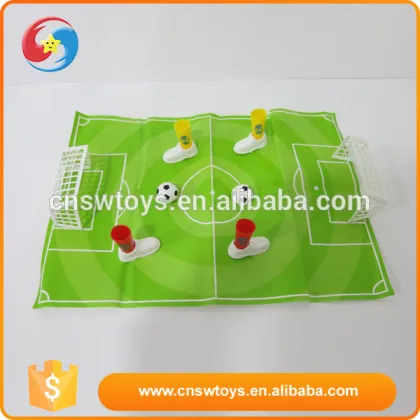 Promotional Toys Environmental Plastic Mini Football Finger Game Set Toys