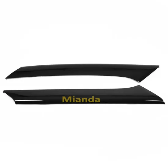 Ford Flex 2009-2019 Left & Right Pair Door Applique Front Windshield A-Pillar Trim Panels (BA8Z-7403145-AA, BA8Z-7403136-AA)