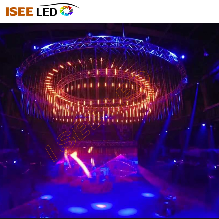 Dijital RGB LED a tsaye Tube 3D Kit ɗin Model