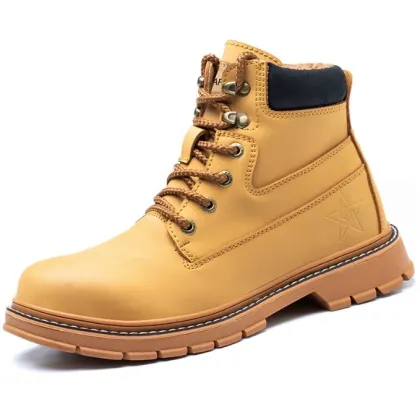 Factory Wholesale Lightweight Martin Boots for Men - Winter Work Safety Shoes