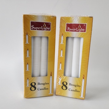 Home decor 8pcs white votive candle