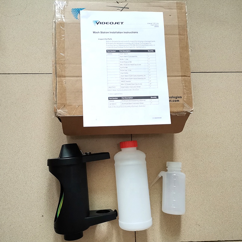 Original Videojet wash station kit 399085 for Videojet 1210 1220 1510 1520 1610 1620 1710 cij inkjet printer2