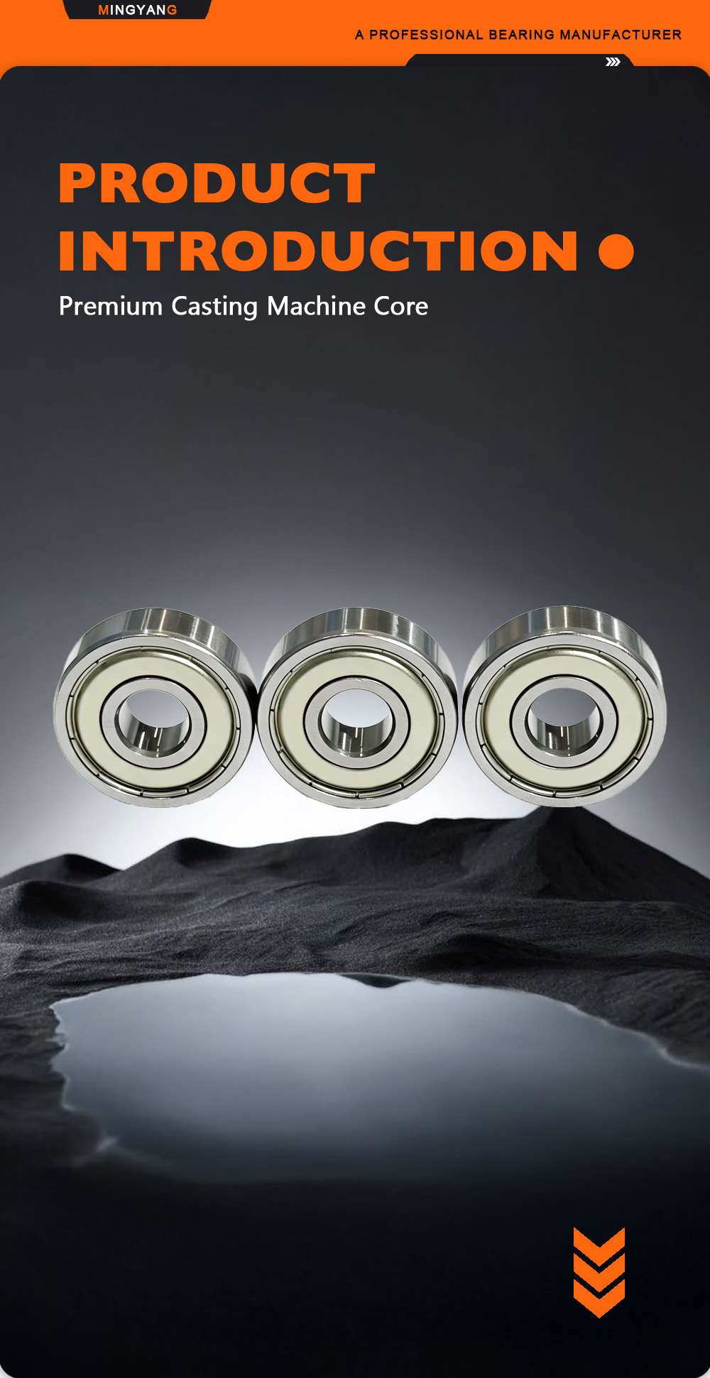 629‑ZZ Metal Shielded Deep Groove Bearing X