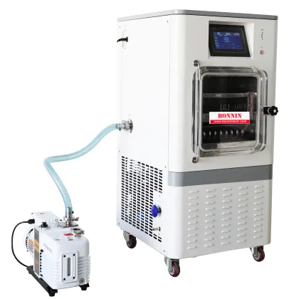 Competitive Price Vacuum Freeze Dryer Lyophilizer Machine LG-03 LG-06 for Food Meat