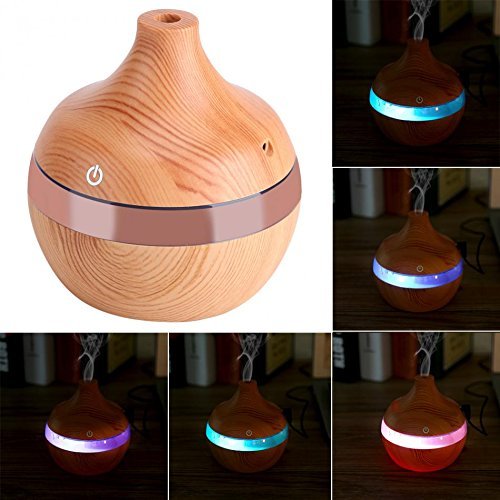 7 Color Changing 300ml Ultrasonic Humidifier for Study