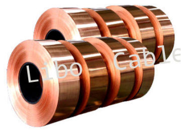 Long Length Copper Tape, C102 Oxygen Free Copper Strips For Power Cable