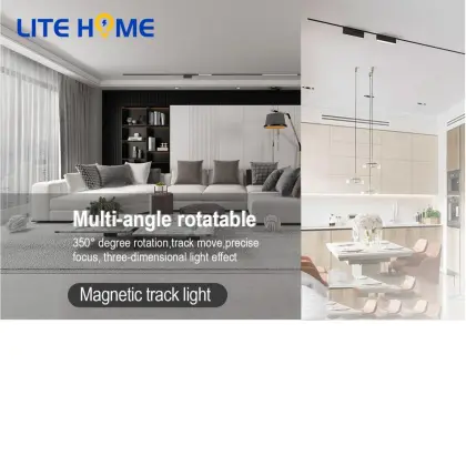 DC48v Led COB Magnetic Lighting System Spotlight