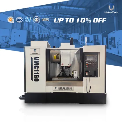 UnionTech VMC 1160 4-Axis Vertical Machining Center