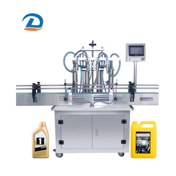 Machine de remplissage liquide automatique pour les boissons et les détergents
