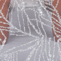 broderie robe de mariée en dentelle paillettes