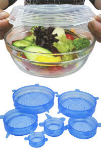 Food Grade Flexible Silicone Stretch Fresh Food Lid