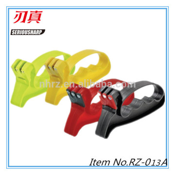 High Quality 2 in 1 Handheld Knife Scissors Blade Sharpener Sharpening Tool New