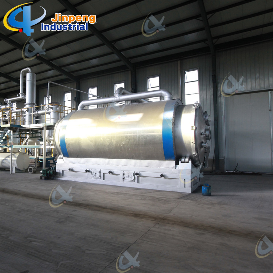 solid tyre pyrolysis machine