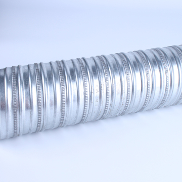 Flat Round Galvanized Corrugated Tube Culvert Duct