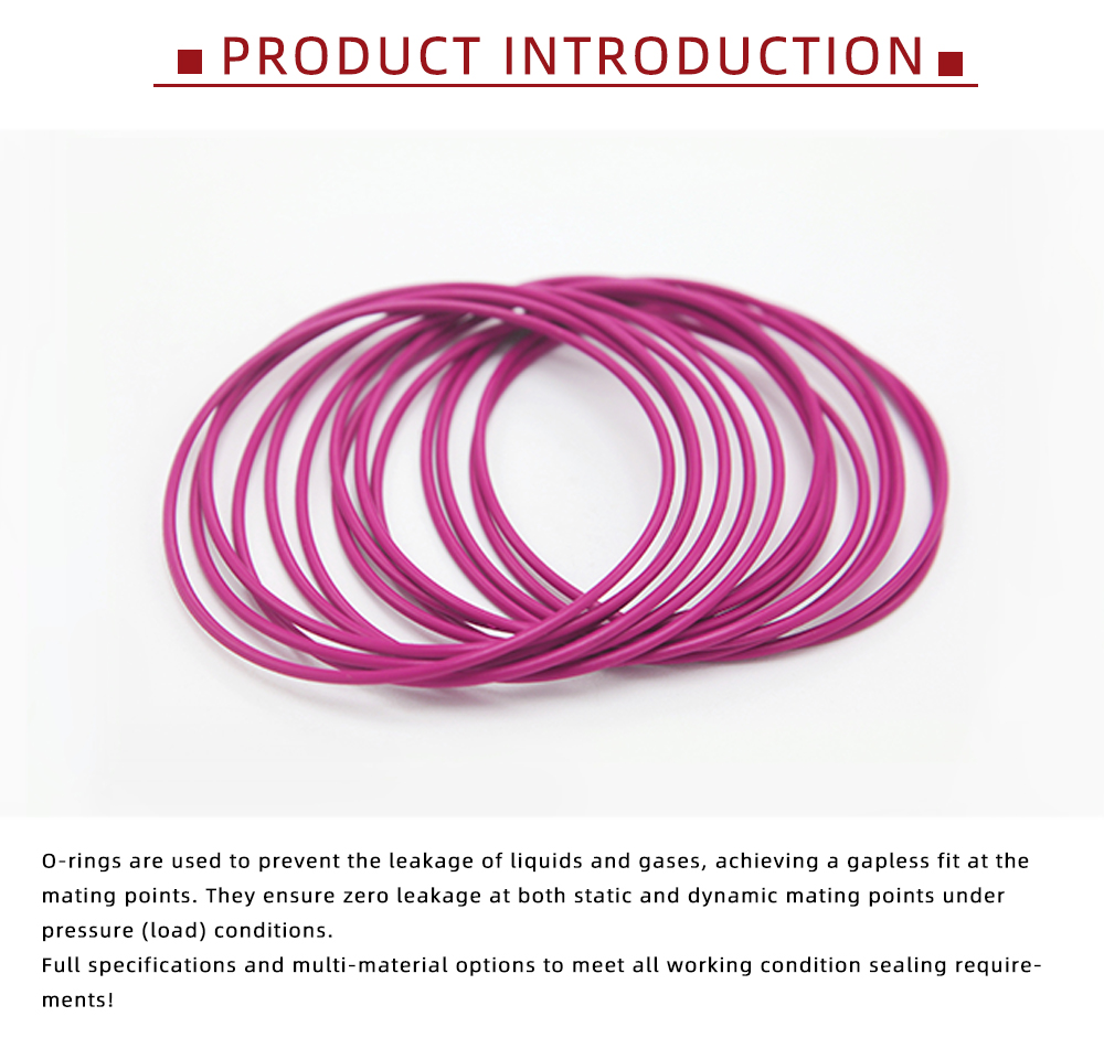 High Quality Purple NBR O Rings x