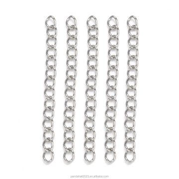 200 Strands 304 Stainless Steel Twisted Chain Extension Ends: PandaHall's Comprehensive Collection
