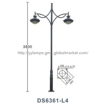 die-casting aluminium garden light