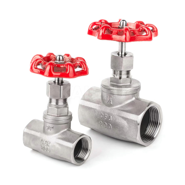 DN15-DN50 Valve de globe en acier inoxydable: Valve d'arrêt de déconnexion BSPP / BSPT / NPT femelle